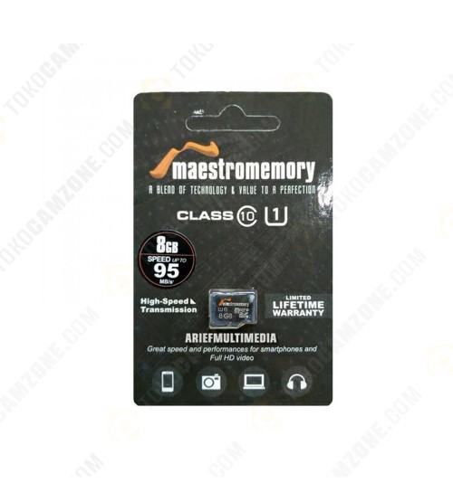 Maestro Micro SDHC 8GB Class 10 95 MB/s